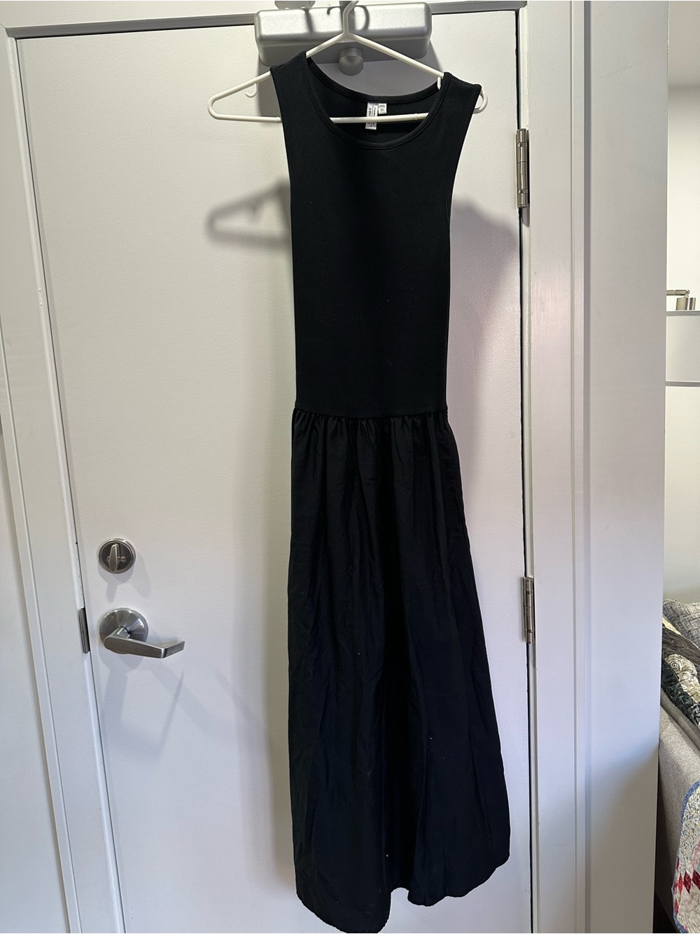 & Other Stories Black Sleeveless Maxi Dress